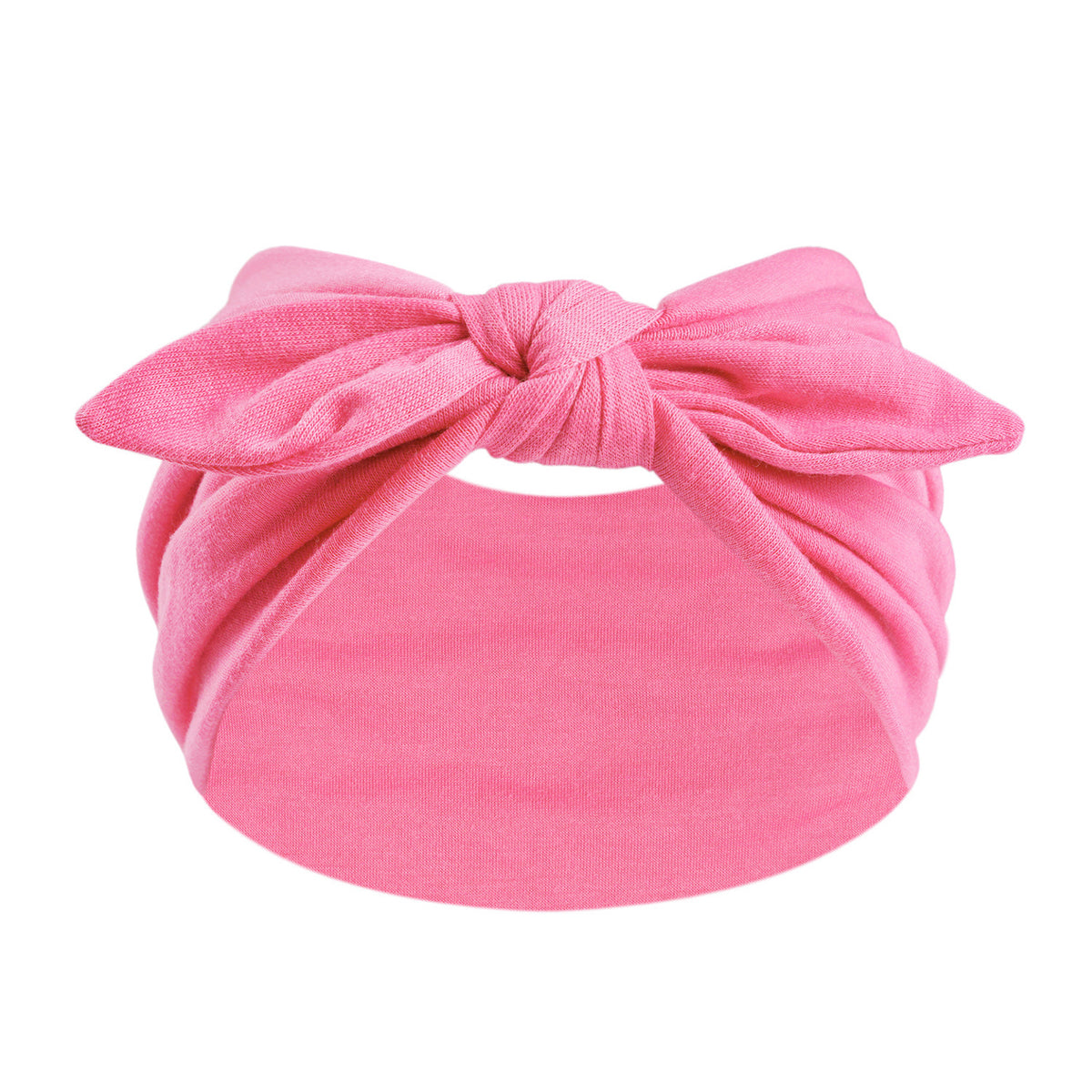 Women's Wide Bunny Bow Headband | Soft Stretch Hair Band