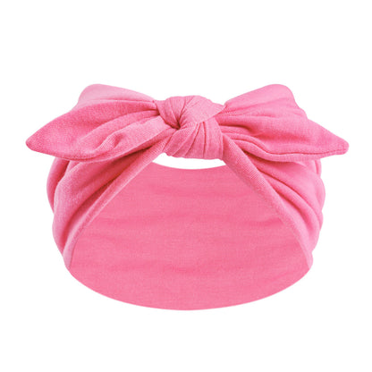 Women's Wide Bunny Bow Headband | Soft Stretch Hair Band