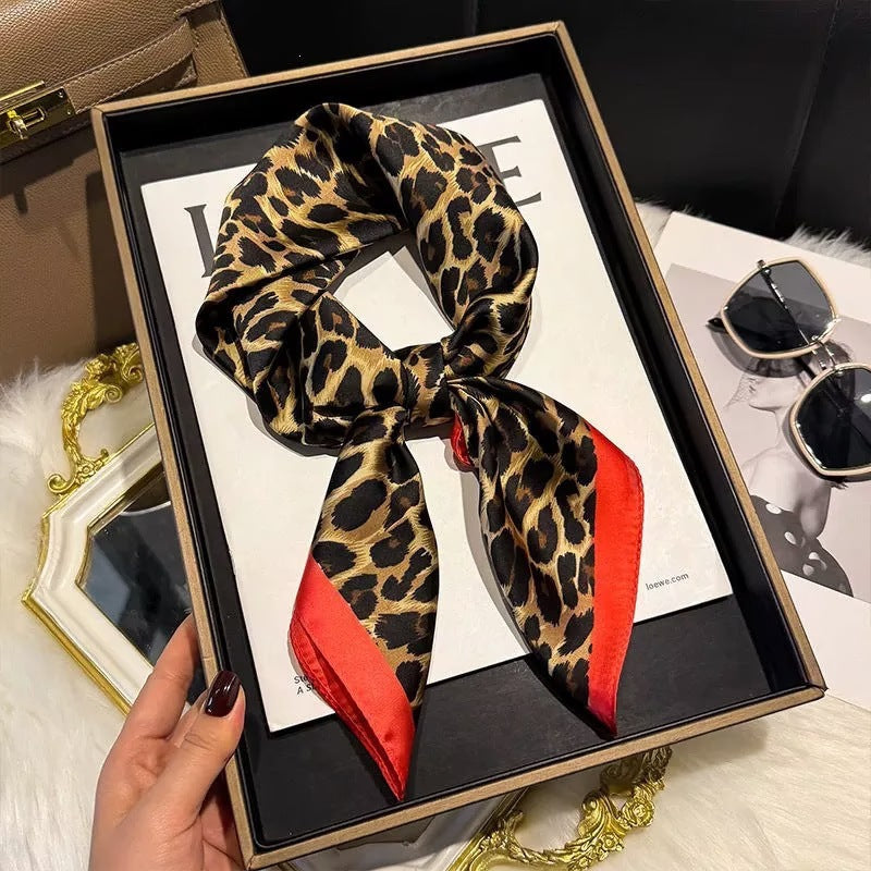 Red Trim Leopard