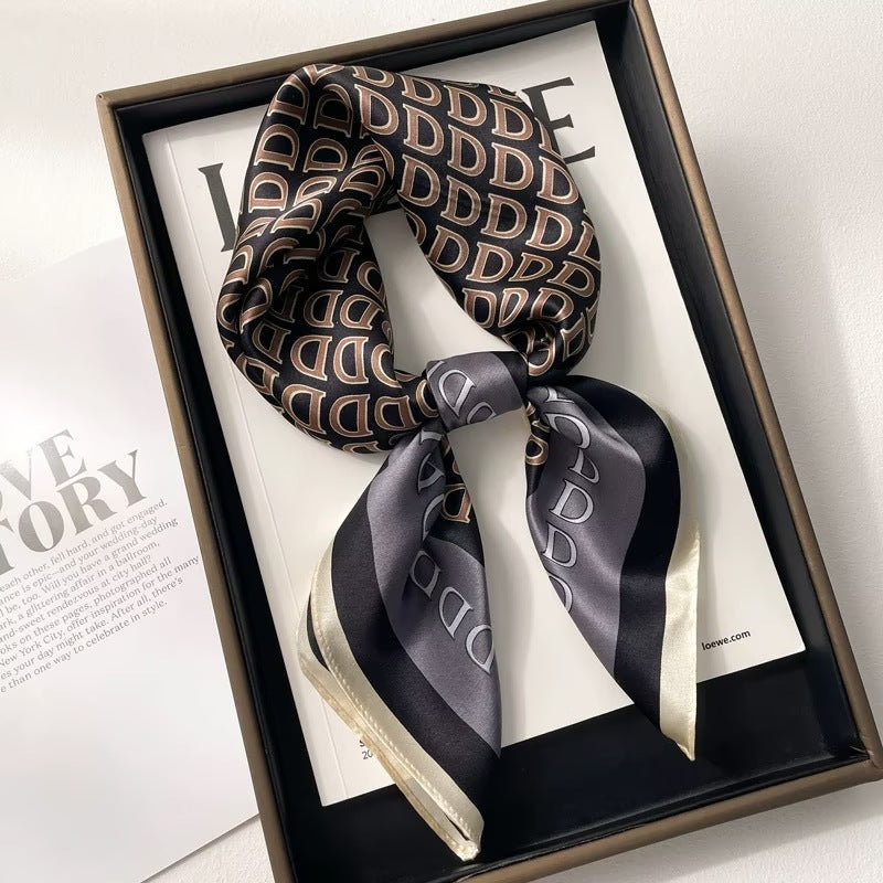 Black & Taupe Geometric