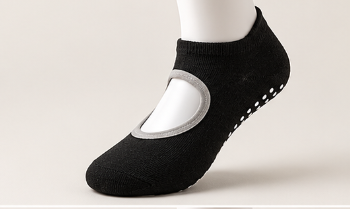 🧘‍♀️ Women's Non-Slip Pilates Grip Socks – Open-Instep Yoga & Barre Socks