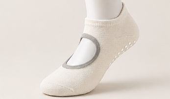 🧘‍♀️ Women's Non-Slip Pilates Grip Socks – Open-Instep Yoga & Barre Socks