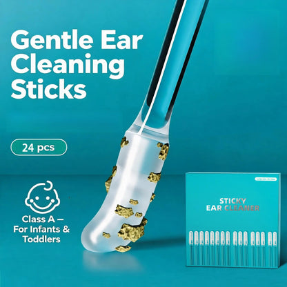 Sticky Ear Cleaning Sticks – Gentle Adhesive Ear Care Tool