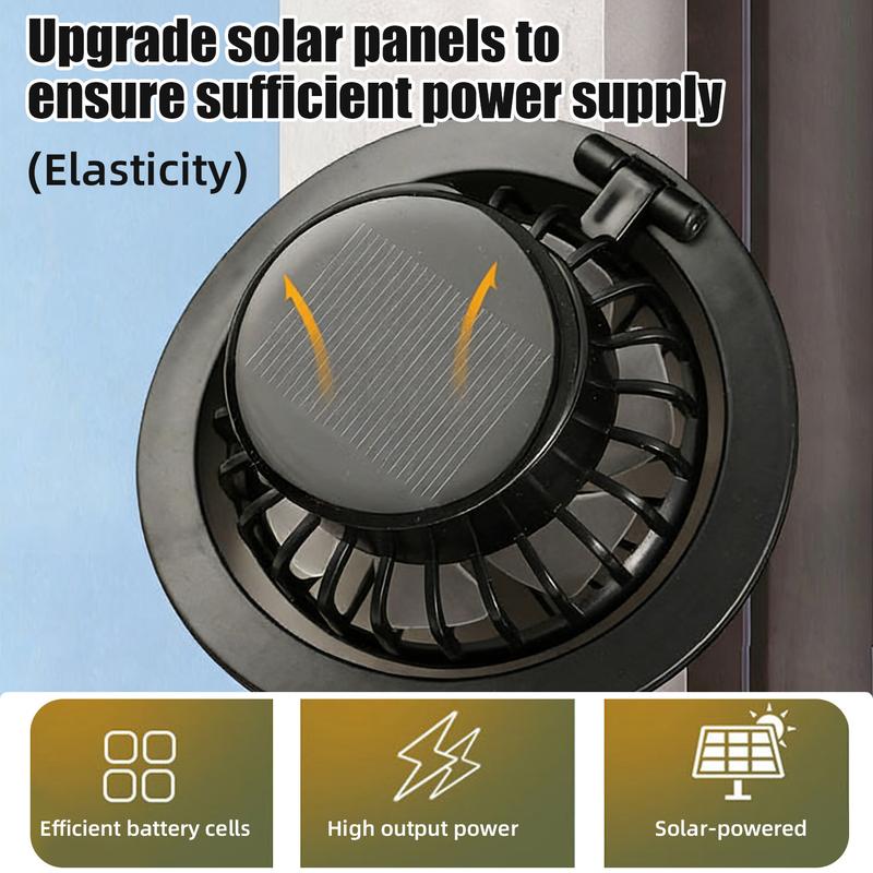 Outdoor Solar Fan Cooling Breathable Mesh Baseball Cap