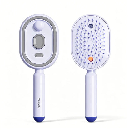 Electric Spray Air Cushion Massage Comb – Self-Cleaning, Anti-Tangle & Anti-Static