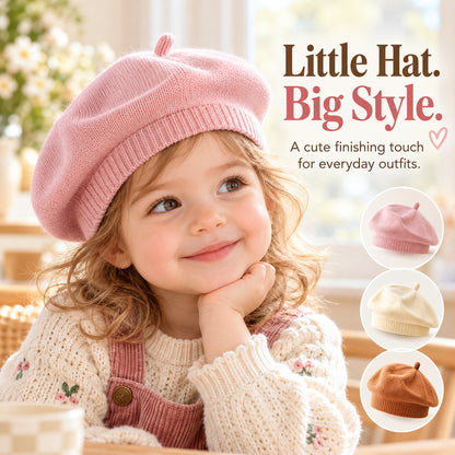 Baby Knit Beret Hat for Toddlers