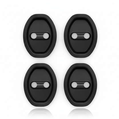 Black Silicone Car Door Latch Covers - Hero Image
