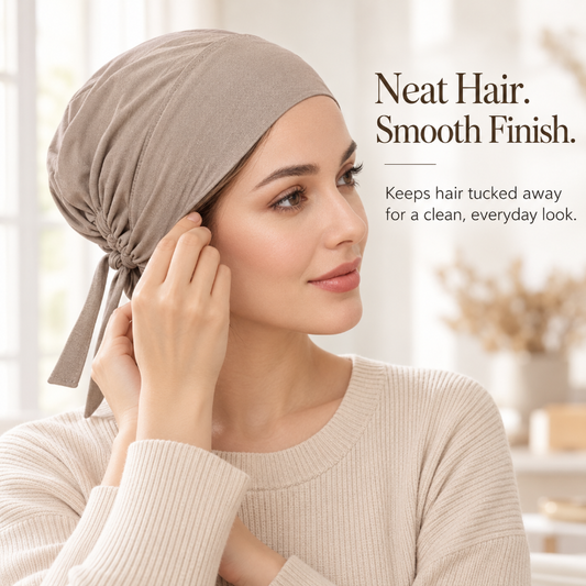 Women's Adjustable Tie-Back Undercap | Soft Stretch Head Cover