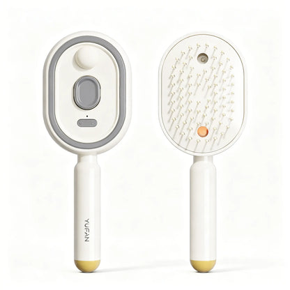 Electric Spray Air Cushion Massage Comb – Self-Cleaning, Anti-Tangle & Anti-Static