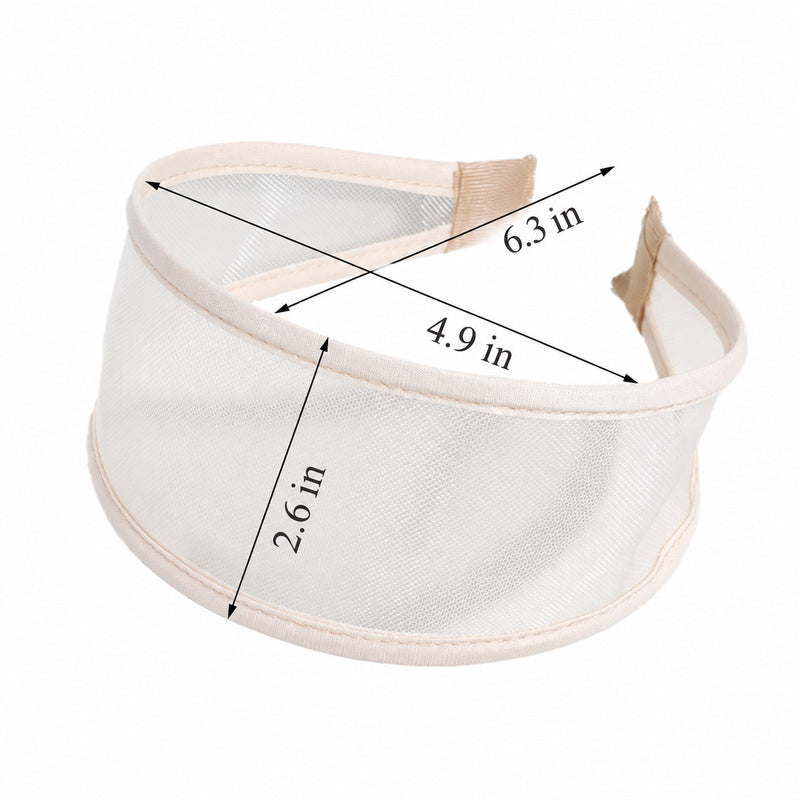 Wide Mesh Non Slip Hair Hoop Headband