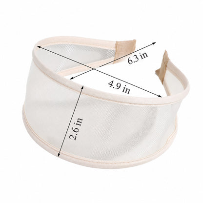 Wide Mesh Non Slip Hair Hoop Headband