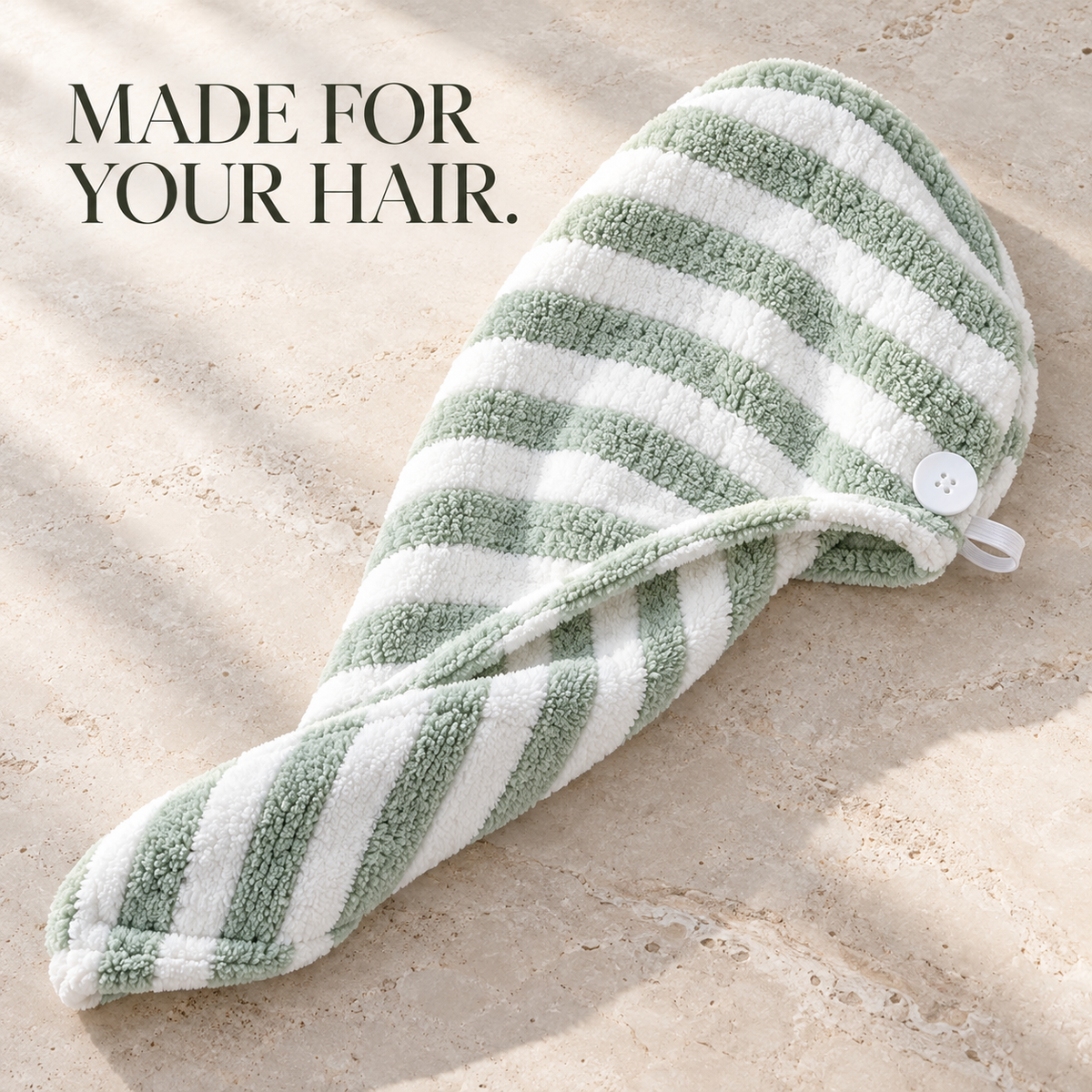 Plush Hair Towel Wrap – Soft, Absorbent & Easy to Secure