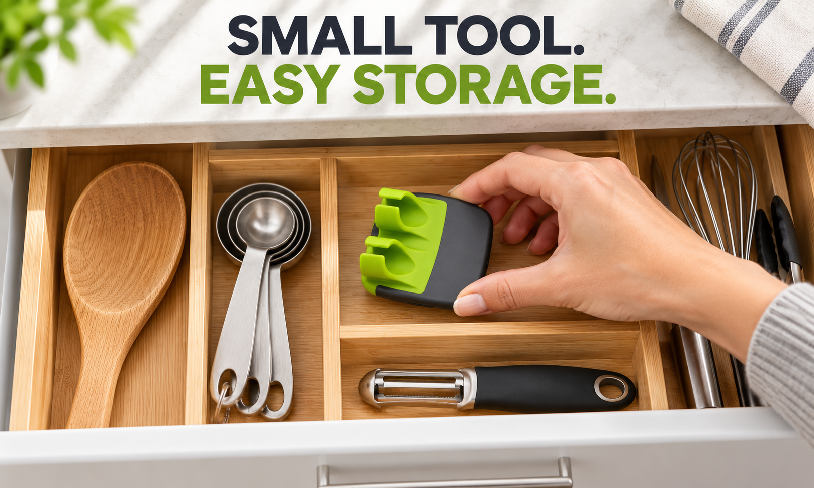 Less Drawer Space